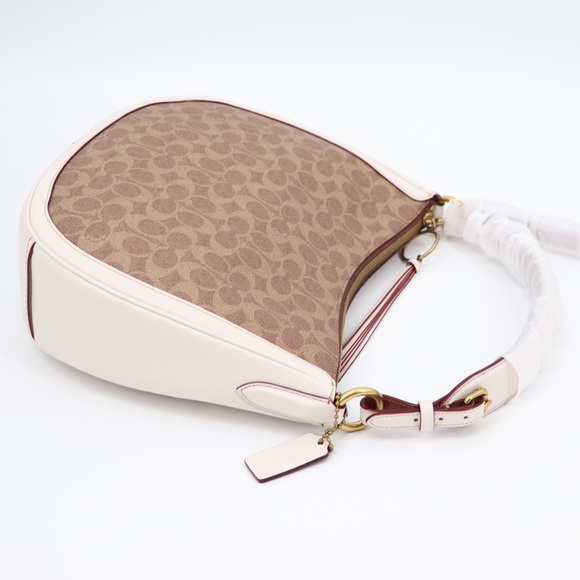 Coach Sutton Signature Shoulder Bag - Picture 9 of 12